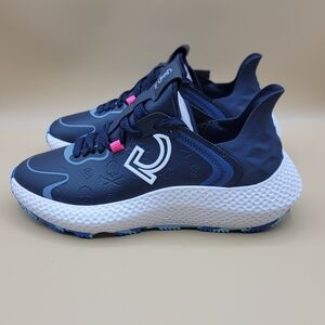 G Fore MG4x2 Debossed Skull T Women's Golf Shoes Size 6 Blue White Pink New Tags